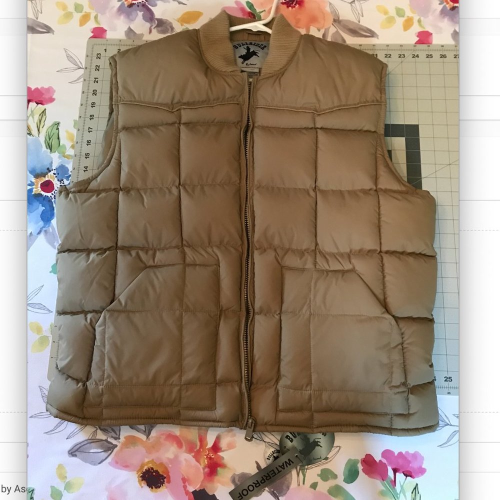 Mens Bullrider by Ascend Puffy Vest XXL New w/ Tags